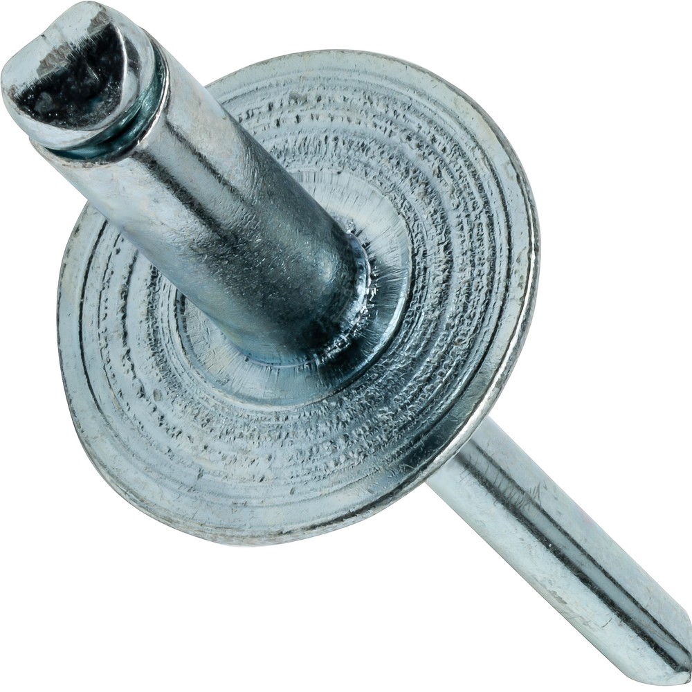 Large Flange Pop Rivets 3/16″ x 3/8″All Steel (6-6) Dome Head Qty 50