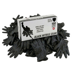 Black Nitrile Exam Powder-Free Disposable Gloves, Large 6 MIL, 1000 Pieces