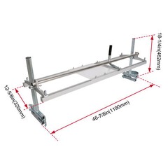 Portable Chainsaw Mill 14″-48″ Chain Saw Mill Aluminum Steel Planking Lumber