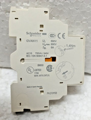 Schneider GVAN11 Side Mount Aux Bloq Contact inst NA+NC izq TEsys -034348