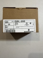 Emerson GBL-200 Zinc, Diecast Grounding Bushing Wire #14 to #4 QTY 25 3/4” !!!!￼