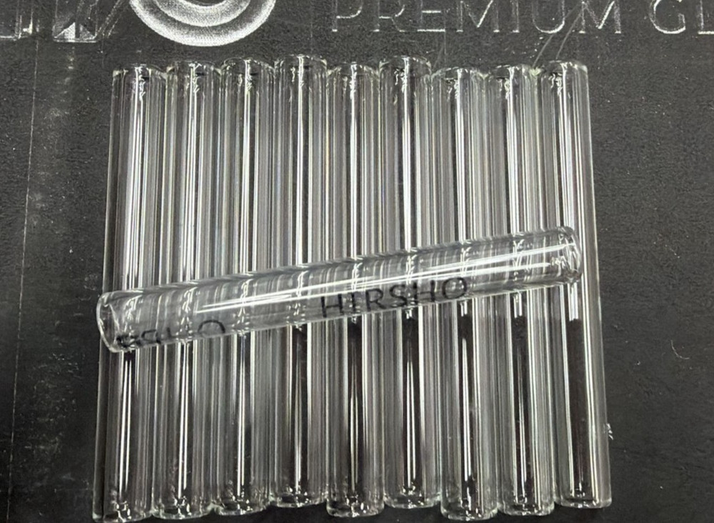 (10 Pack) 4″ Inch Clear Pyrex Glass Blowing Tube 12mm 8mm 2m Thick Free Shipping