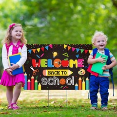 Jectivs Back to School Yard Sign