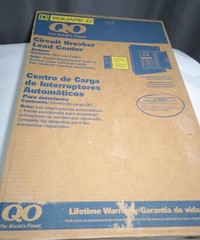 -=NEW-SQUARE D QO124L125G 1PHASE 125A 24 CIRCUIT BREAKER LOAD CENTER CONVERTIBLE