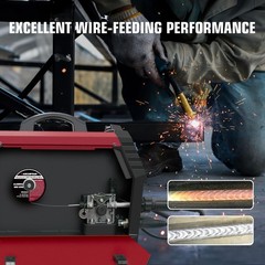 ARCCAPTAIN Silicon Aluminum Welding Wire ER4043 .030″ Mig Welding Wire, 1 Pound