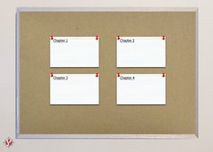 Ruled Index Cards, Heavyweight Thick 100lb Cover, 5 x 8, White, 100 per Pack