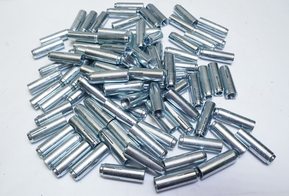 New Lot of 95) Confast 5/8″ Drop-In Anchor Zinc Plated 2″ L Ships FREE