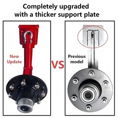 New upgrade Superior Shipping Container Wheels ，8×6.5 Lug ，container accessories