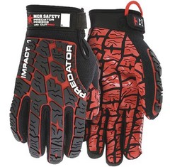 Mcr Safety Pd2909 L Predator ANSI A4, Synthetic Leather Palm New Sealed