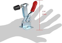 4-Pack 201B Quick Release Toggle Clamps – 198Lbs Antislip Grip for Woodworking