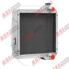 4 Row 62MM Radiator Fit Case Backhoe 570 580SSL 590SL 4300 P85 234876A1.234882A1