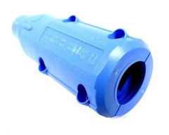 Advanced Devices CL40FB-D Marinco CL 4/0 Inline Female Blue Brass 400A 600Vac