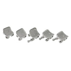 Dental Orthodontic Brackets Metal Roth MBT 018 022 345 Hook Mini Braces MIM Twin