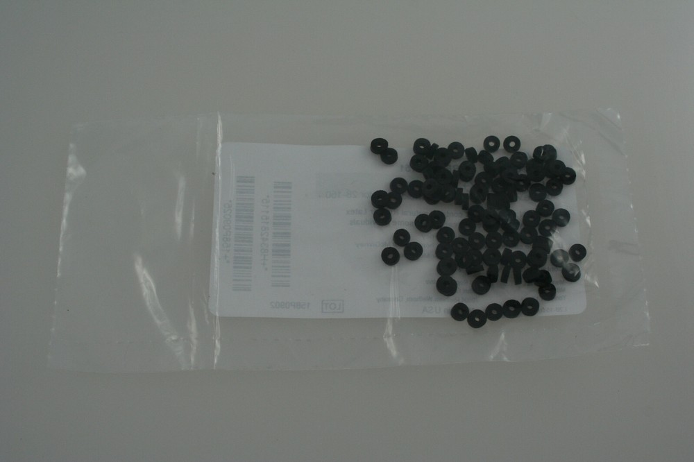 Latex O Rings for Hemorrhoidal Ligator Kit Rectal 100 per pack