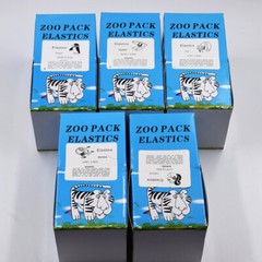 Dental Orthodontic Elastics Rubber Bands Free Latex Braces 15 Sizes For Choice