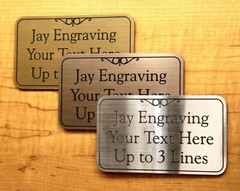 Custom Engraved 3″x5″ Office Suite Wall or Door Sign  Plaque Plate Placard
