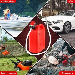 Automatic Fuel Transfer Pump with Auto-Stop 53” Extra Long Hose Battery Powered