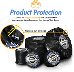 – 2″ X 1″ Removable Direct Thermal Labels – Compatible with Rollo & Zebra Deskto