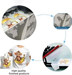 13″ x 32.8ft DTF Transfer Film Premium DTF PET FILM Roll Warm Peel Double Sided