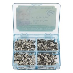 50 Sets Dental Orthodontic Buccal Tube 1st Molar Roth 022 Bondable Mesh Base