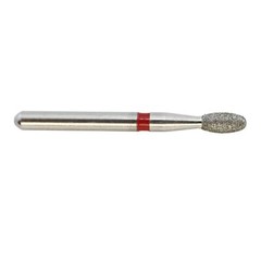 Multi-Use Football Diamond Burs FG 379/018F Egg Fine Grit Red Friction Grip FG