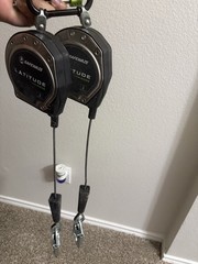 SafeWaze Latitude Edge 8′ Dual Cable SRL w/ Rebar Hooks 023-5356