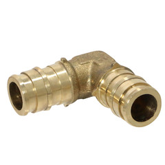 2 Pieces XFITTING 1/2″ Pex A Elbow, Expansion Elbow, Lead Free Brass, 29-3-2=2
