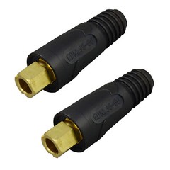 Welding Cable Joint Quick Connector Pair DINSE-Style 200-300A 35-50 SQ-MM 2-Set