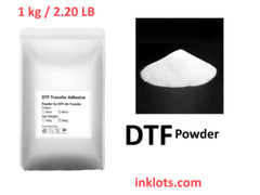 white dtf Powder for dtf printing 2.20 lb white 1kg, 1000 grams