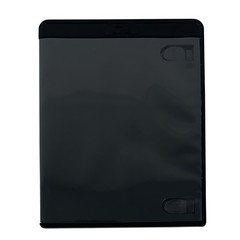 25 PREMIUM SLIM GLOSSY Black 4K Blu-Ray Single Cases 7MM & 100 OPP Bags