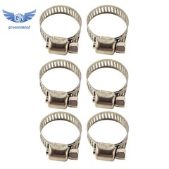 150 Pack 1/2″-3/4″ Stainless Adjustable Drive Hose Clamp Fuel Line Clip