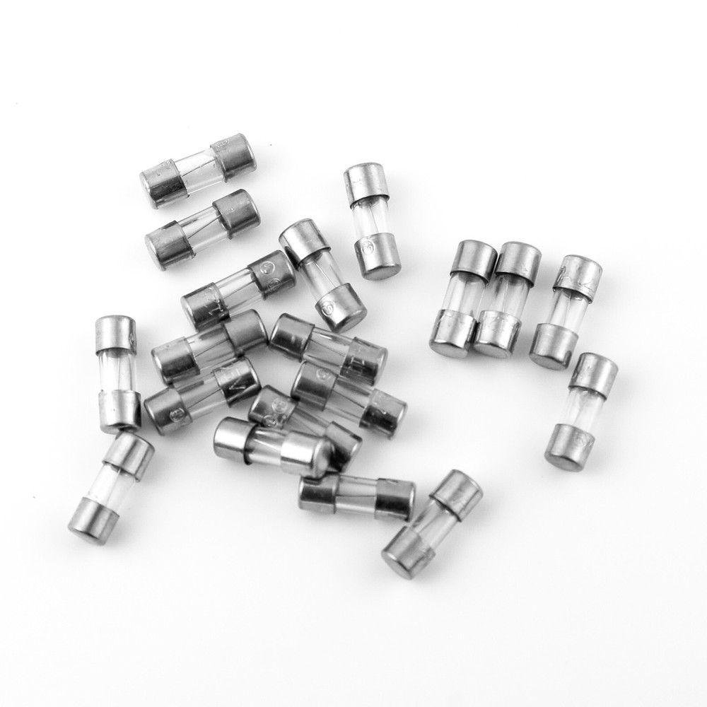 20Pcs F0.5AL125V 0.5A 3.6x10mm FAST Blow Fuse Fast Acting 0.5amp Quick Blow 125V