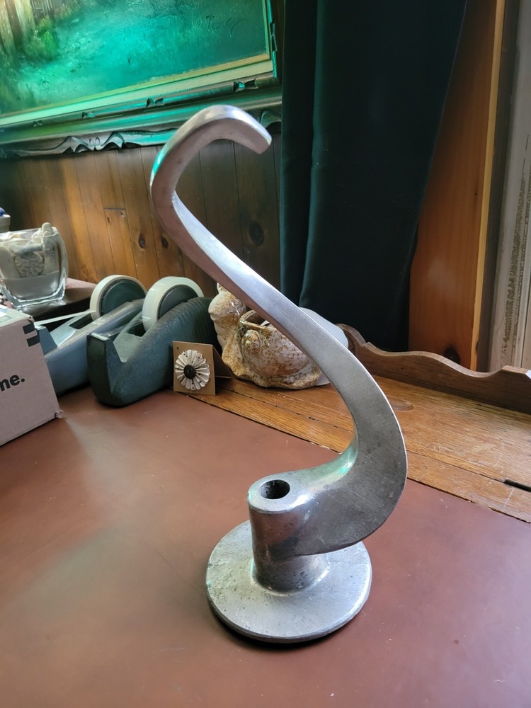 S-Shaped Dough Hook Attachment for Commercial Mixer