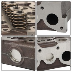 New Cylinder Head & Head Gasket Kit For Kubota V1702 V1702B Bobcat 1600 733 743
