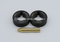 Miller Style 079607 Drive Roll kit .045″ (1.2mm) V-Knurled
