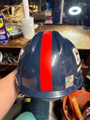 New York Giants Official NFL Hard Hat MSA Medium Made in USA Old Logo