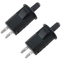 Refrigerator Door Light Switch 2pcs 10mm Ac 250v 3a Normally Closed Momentary Fr