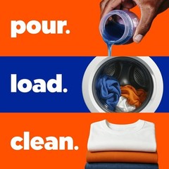 Tide Laundry Detergent Liquid with 6X Cleaning 80 fl oz, 64 Loads