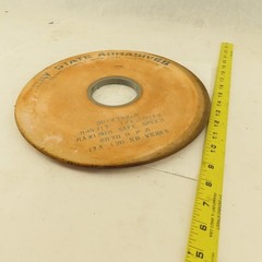 Bay State Abrasives 17A120N8VS2KS 12″x.500×3″ Angled Face Grinding Wheel 2070RPM