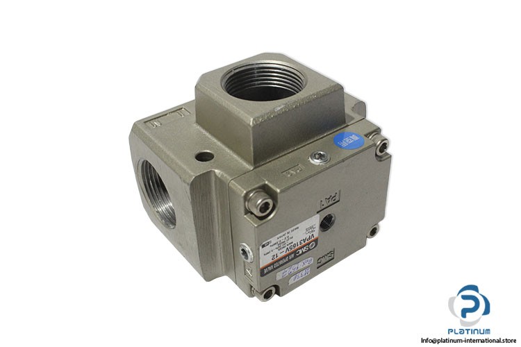SMC VPA3165V-12 AIR OPERATED VALVE_3/2 Way Normally Open (NO)_0.2 … 0.3MPa