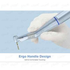 Dental LED Contra Winkelstück Handstück mit Wasser Contra Angulo Blau FG 1.6mm