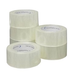 FixtureDisplays® 6 Rolls Clear 1.89 inches x 110 yards x 2.4 mils,