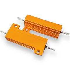 4pcs 10 ohm 10 50W Watt Aluminum Housed Metal Case Wirewound Resistors
