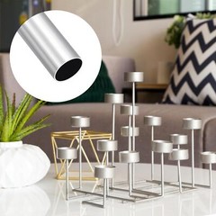 6063 Aluminum Tube 23mm OD x 20mm ID x 300mm L for Home Furnishing
