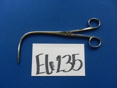 E6235 Storz N8280 Fraenkel 2.5×8.0mm Cup Curved Laryngeal Forceps 20.2cm Length