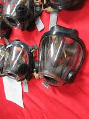 SCOTT AV-3000 HT MASK w/KEVLAR NETTING SMALL MEDIUM LARGE Firefighter SCBA AIR