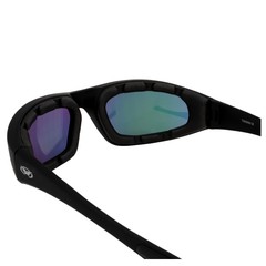 Global Vision Kickback Photochromatic Red Lens Padded Frame Safety Sunglasses