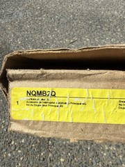 Square D NQMB2Q Main Breaker Kit Panelboard Accessory NOS New Old Stock