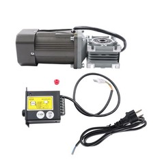 Worm Gear Motor with Speed Controller 120W 110V 80K 18RPM CW/CCW 14mm Shaft