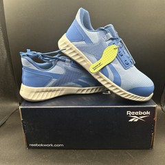 Reebok Work Safety Toe Shoe Women Blue Sublite Cushion Work Composite Toe 7.5W